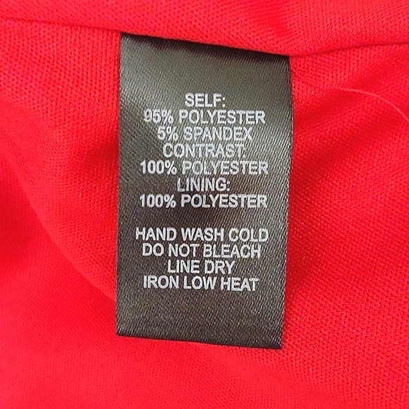 LuLu's Flirt and Flair Red Backless Mini Skater Dress Size Medium EUC - Picture 12 of 13